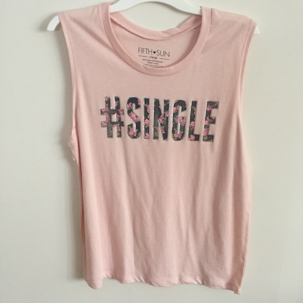 NWT #SINGLE Tank Top
